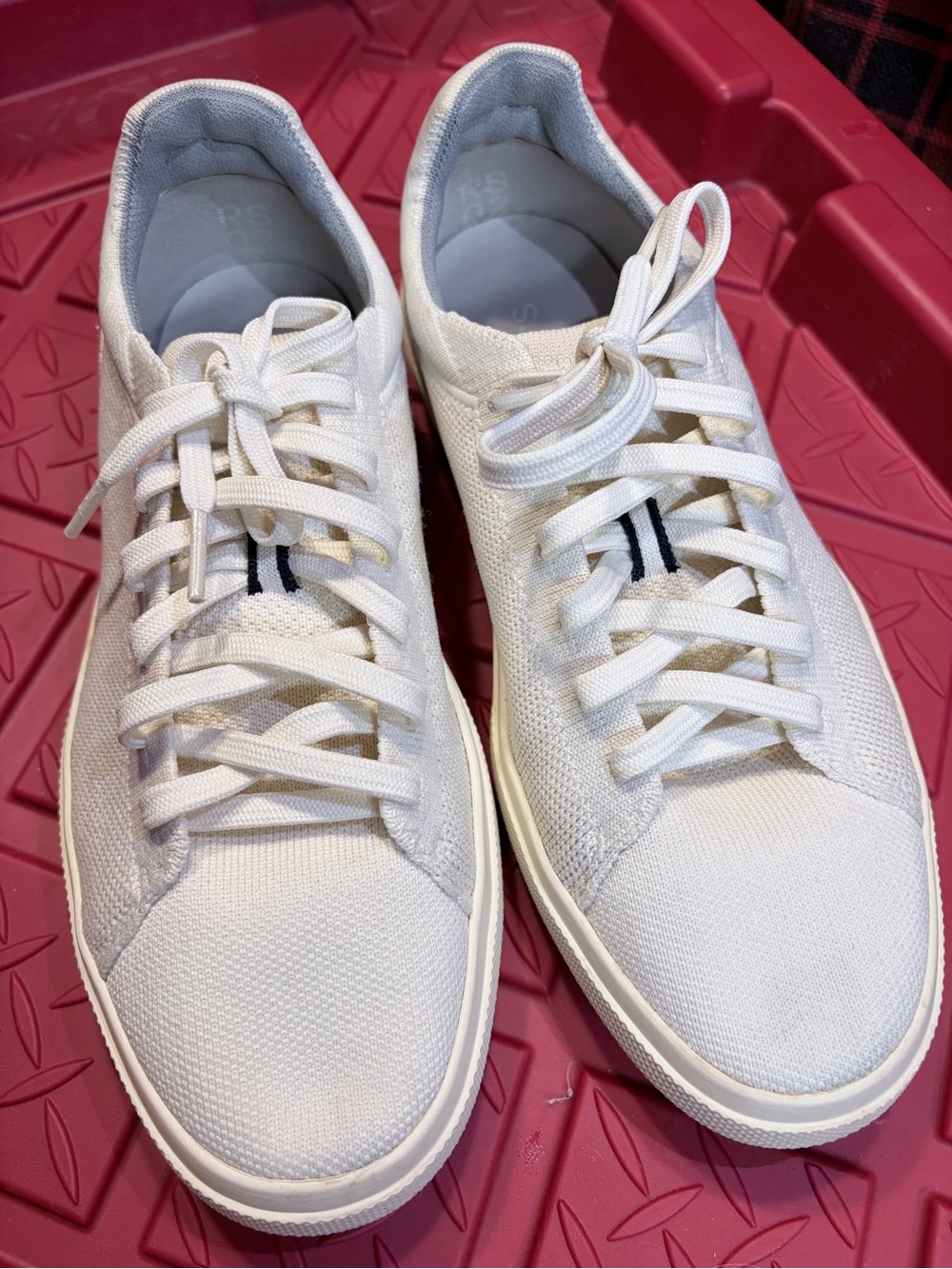 Rothy’s RS02 Cream Knit Sneakers
